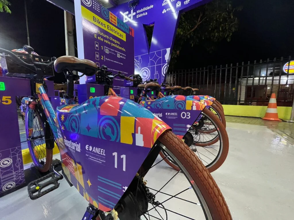 Bicicletas Elétricas são opção de lazer e saúde para a população no Parque da Cidadania