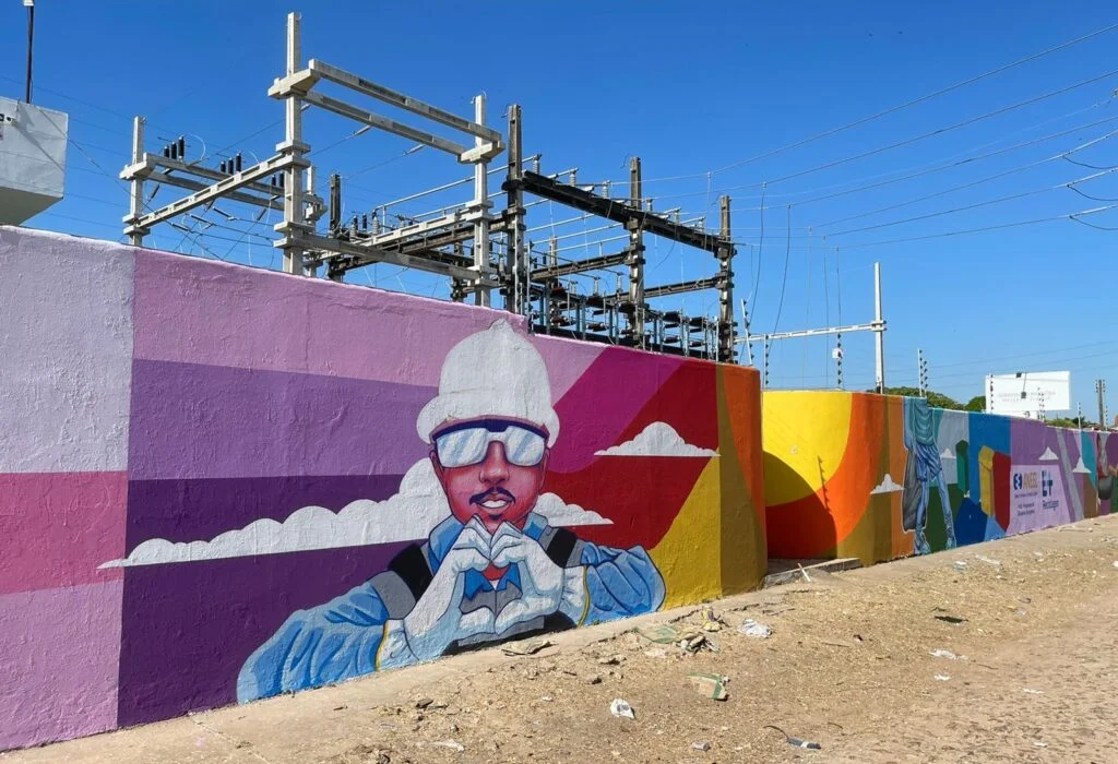 Intervenção artística chama atenção para a importância da preservação ambiental