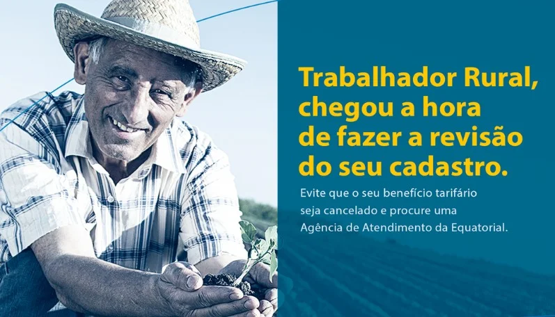 Equatorial Piauí convoca consumidores rurais para o novo período de Revisão Cadastral