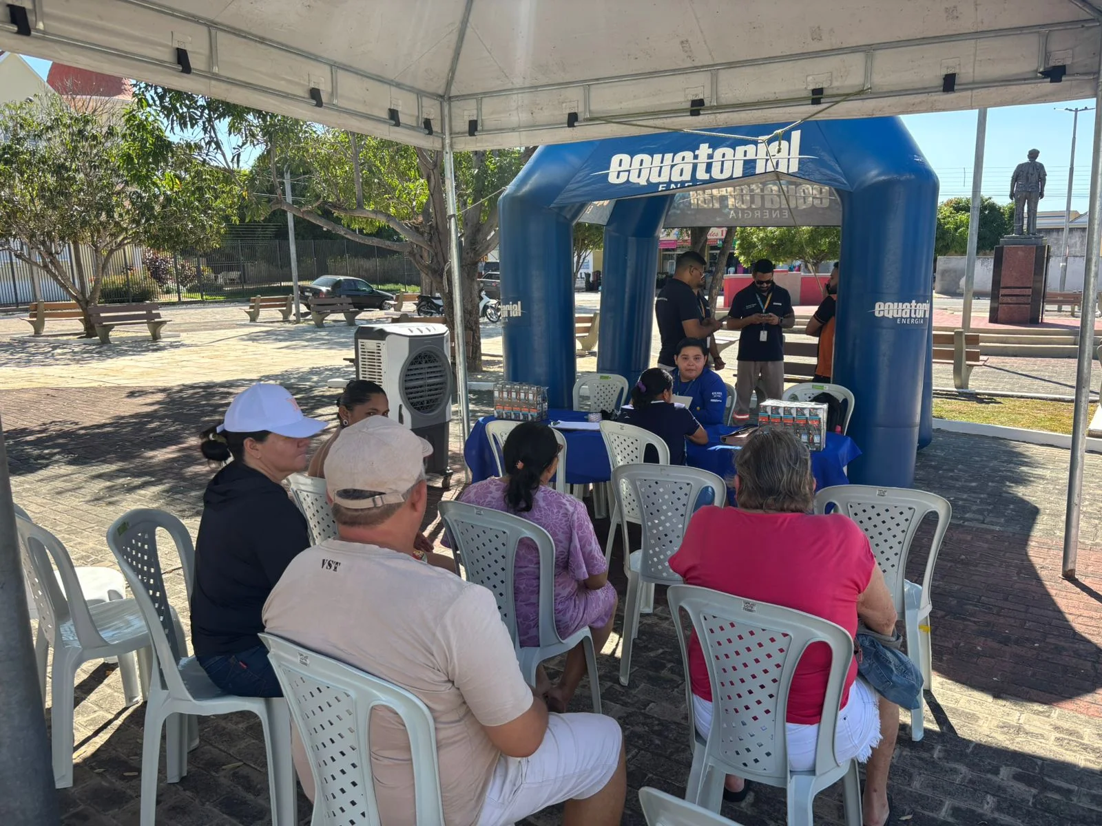Brasileira, Curimatá e Prata do Piauí recebem mutirão de serviços da Equatorial e sessão gratuita de cinema
