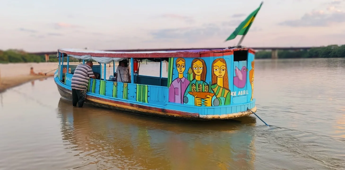 Festival Retalho transforma avenida de Teresina em galeria de arte urbana