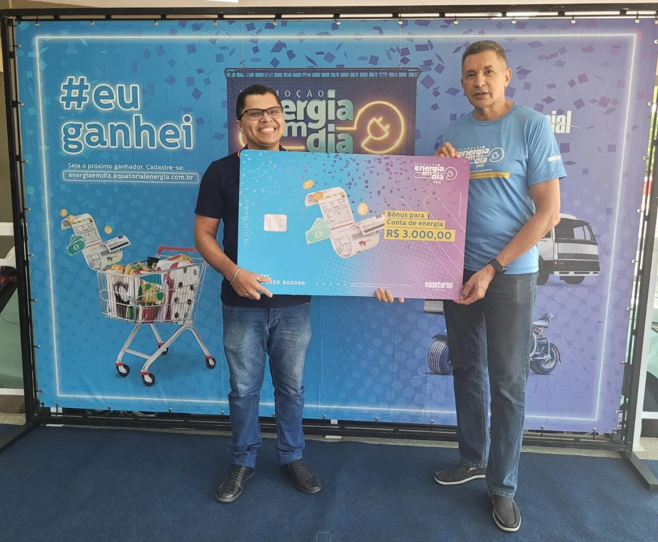 Equatorial Piauí divulga o resultado do 6º sorteio da promoção Energia em Dia