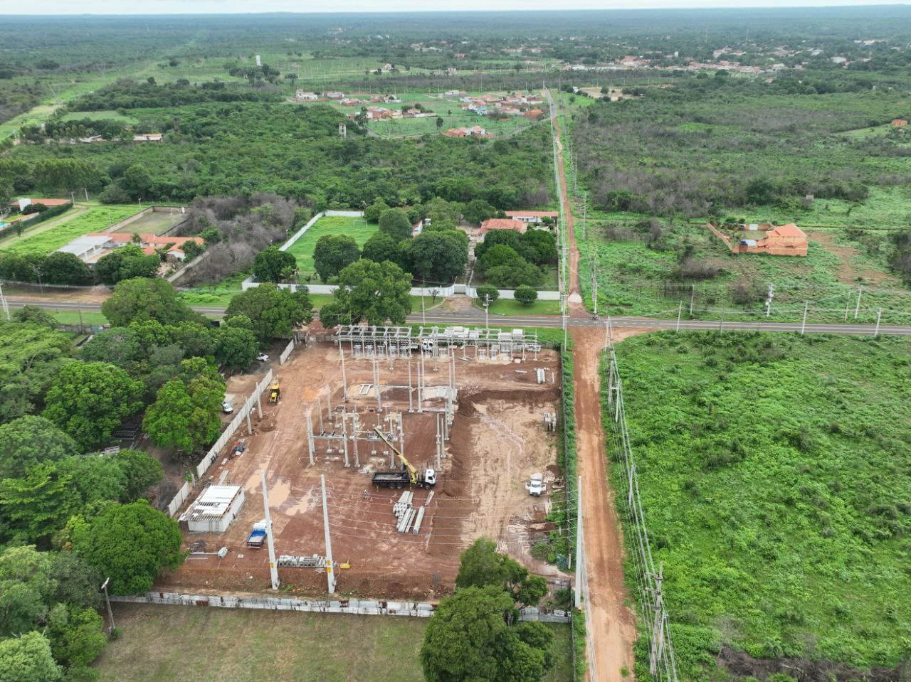 Piripiri vai ganhar subestação que ampliará fornecimento de energia para mais de 40 mil clientes do norte piauiense