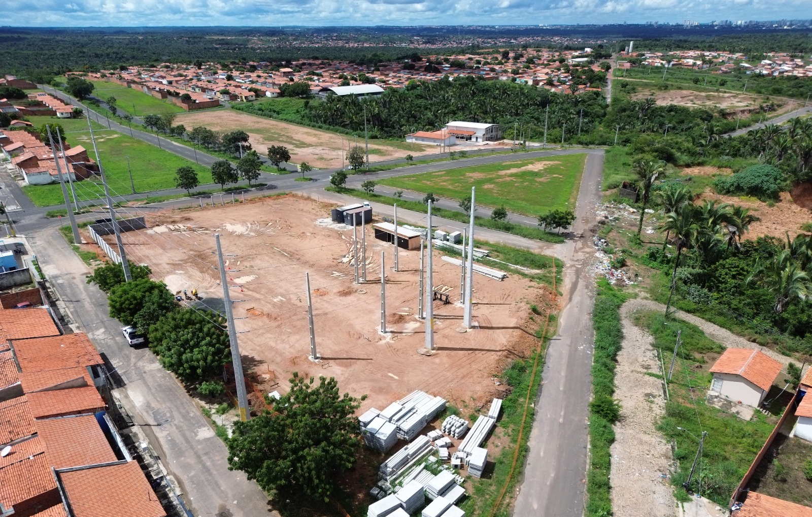 Zona norte de Teresina ganha nova subestação de energia com previsão de entrega no segundo semestre do ano